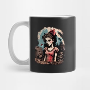 Dark fantasy girl Mug